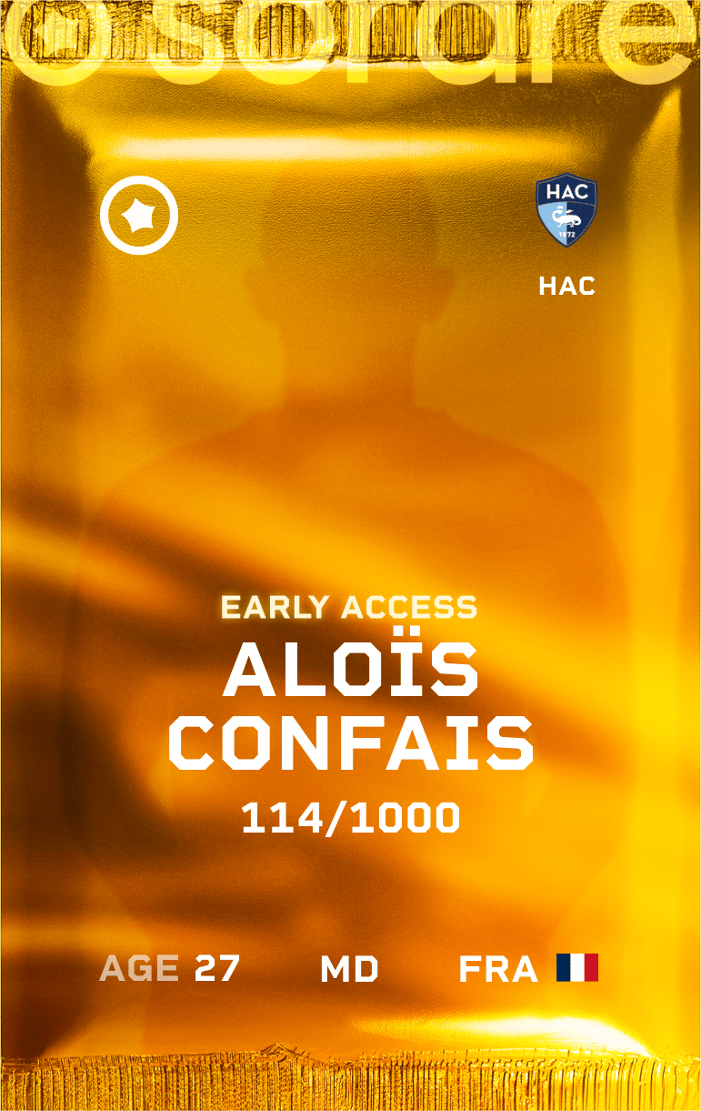 Aloïs Confais 2024-25 • Limited 114/1000