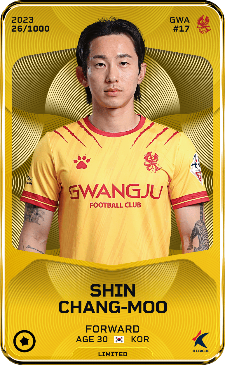 Shin Chang-Moo 2023-24 • Limited 26/1000