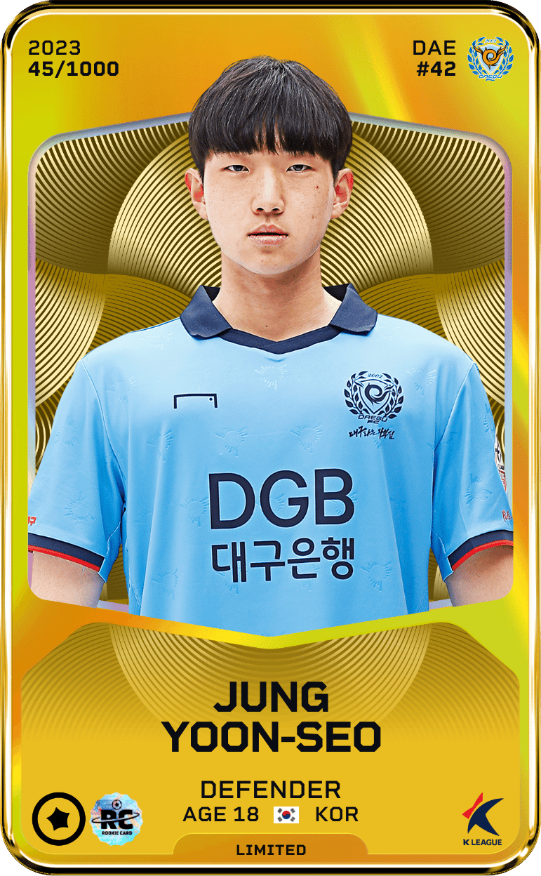 Jung Yoon-Seo 2023-24 • Limited 45/1000