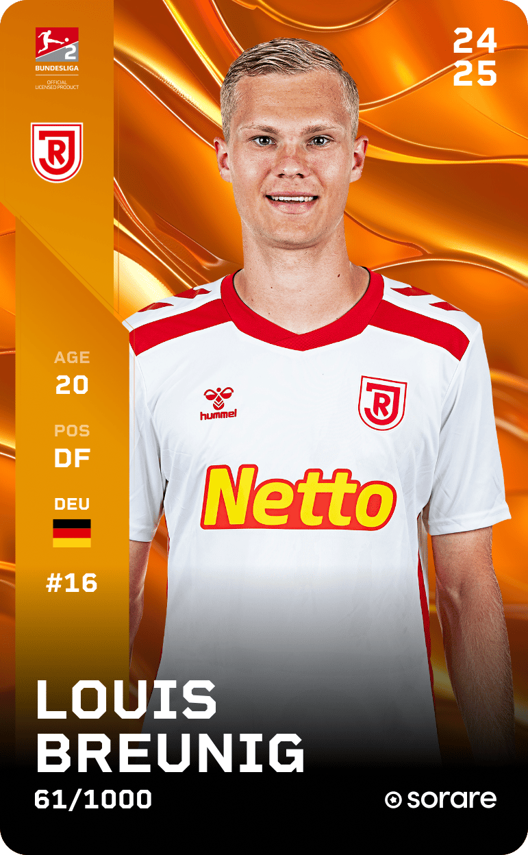 Louis Breunig 2024-25 • Limited 61/1000