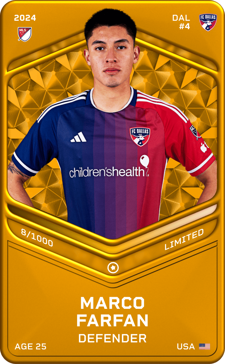 Marco Farfan 2024-25 • Limited 8/1000
