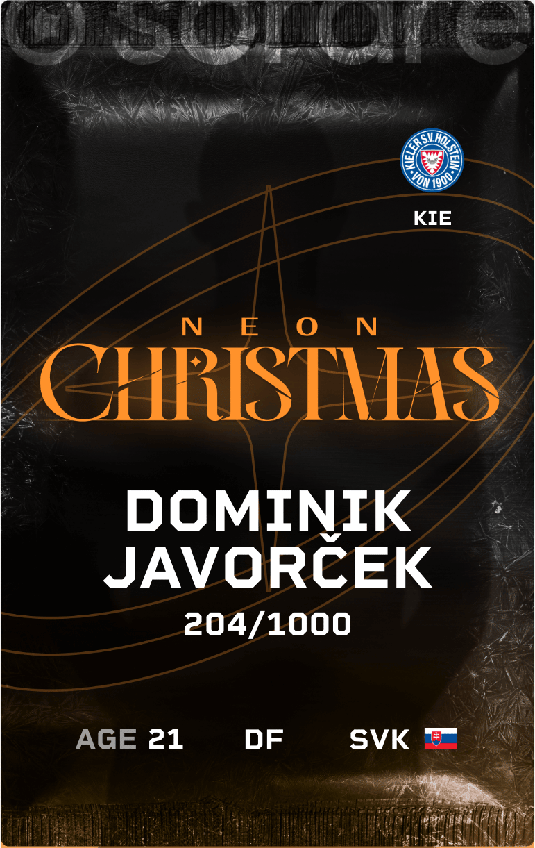 Dominik Javorček 2024-25 • Limited 204/1000
