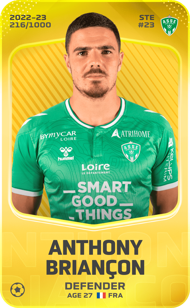 Anthony Briançon 2022-23 • Limited 216/1000
