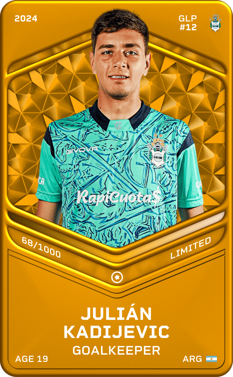 Julián Kadijevic 2024-25 • Limited 68/1000