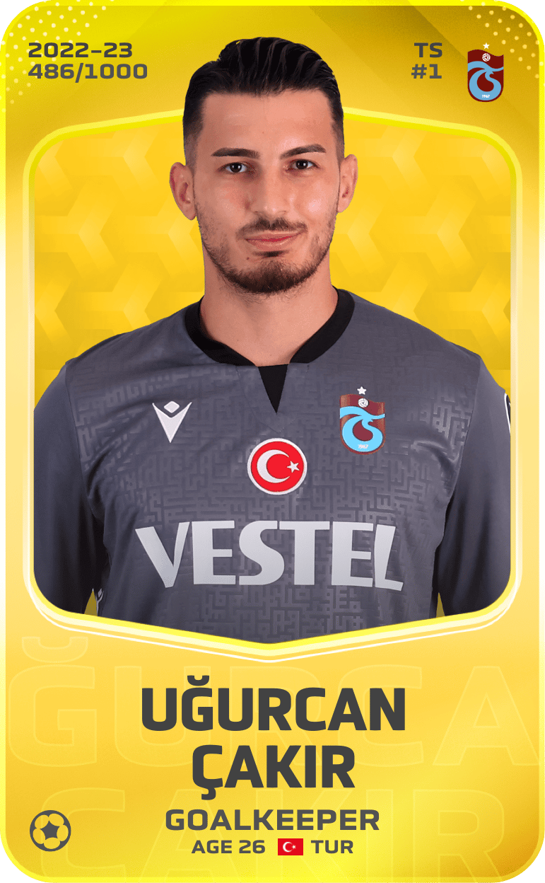 Uğurcan Çakır 2022-23 • Limited 486/1000