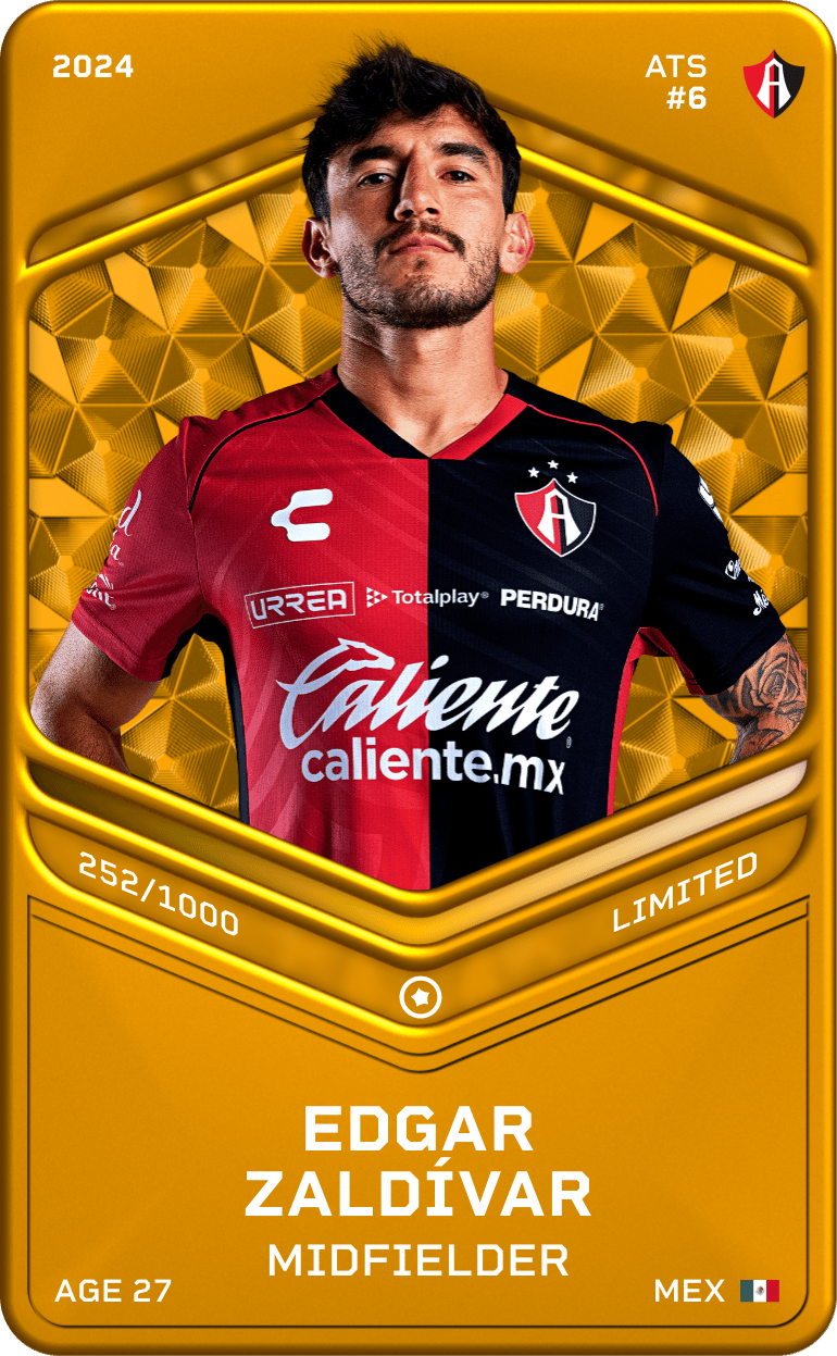 Edgar Zaldívar 2024-25 • Limited 252/1000