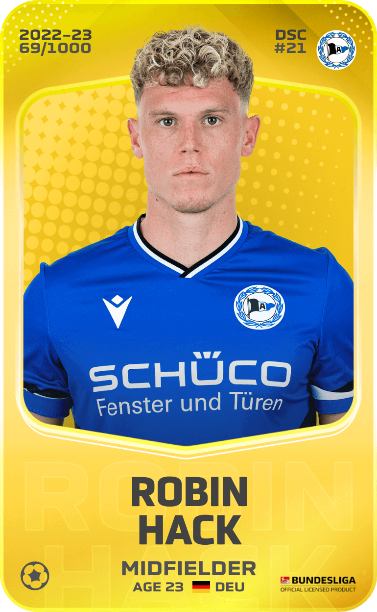 Robin Hack 2022-23 • Limited 69/1000