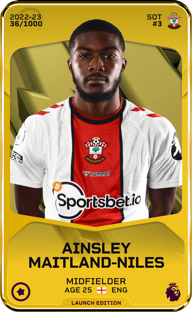 Ainsley Maitland-Niles 2022-23 • Limited 36/1000
