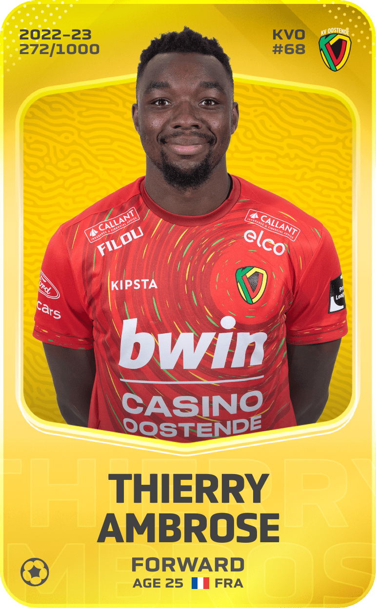 Thierry Ambrose 2022-23 • Limited 272/1000