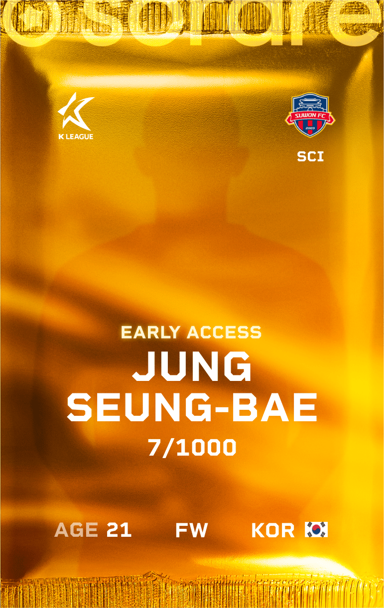 Jung Seung-Bae 2025-26 • Limited 7/1000