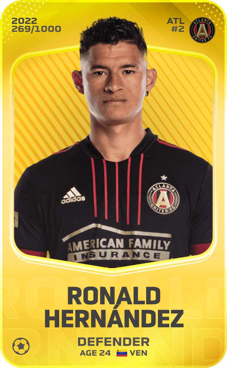Ronald Hernández 2022-23 • Limited 269/1000