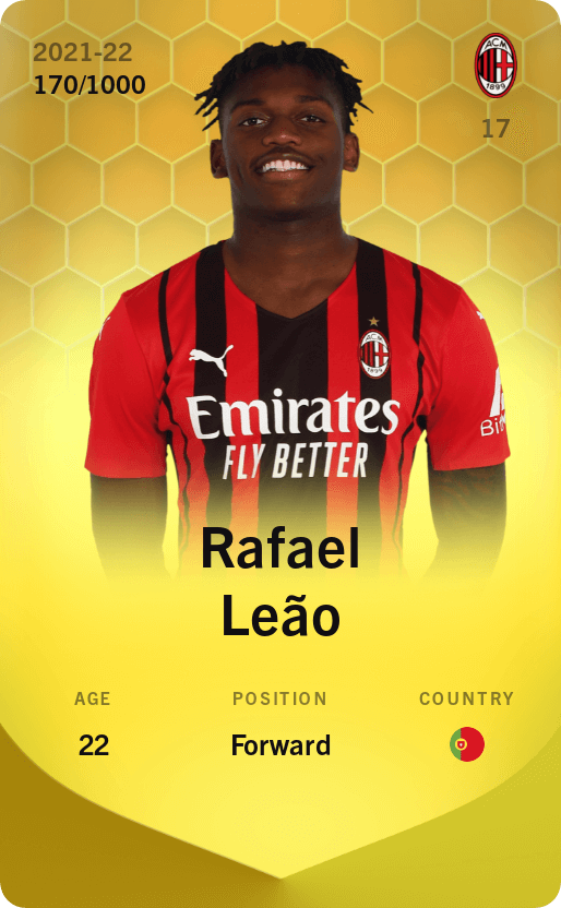Rafael Leão 2021-22 • Limited 170/1000