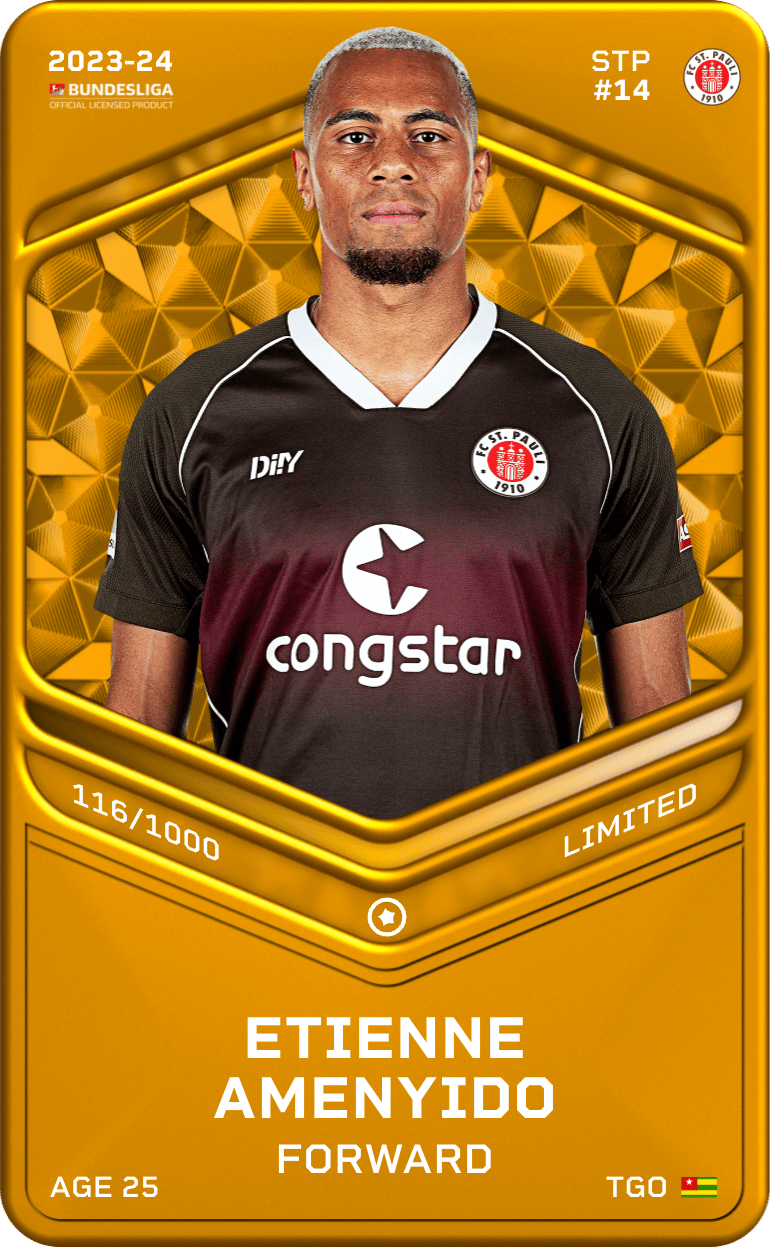 Etienne Amenyido 2023-24 • Limited 116/1000