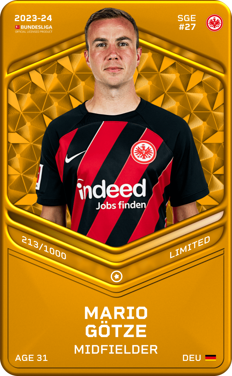 Mario Götze 2023-24 • Limited 213/1000