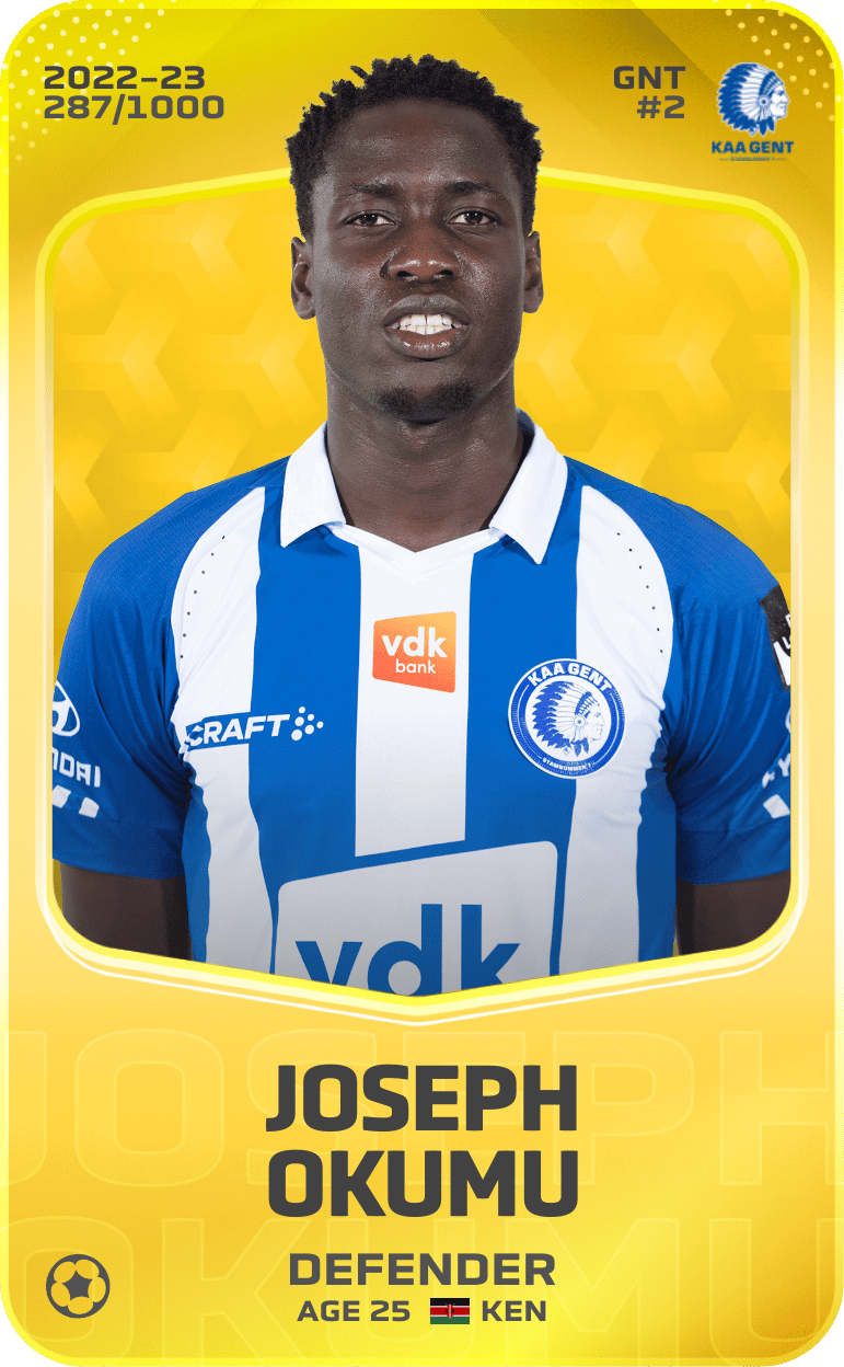 Joseph Okumu 2022-23 • Limited 287/1000