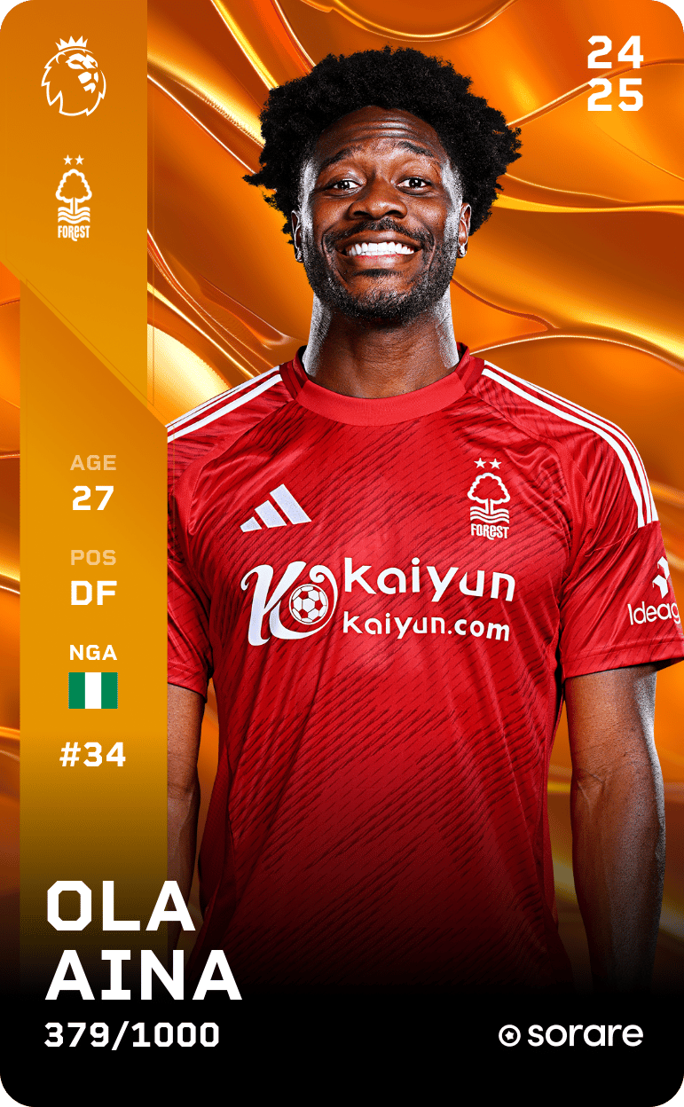 Ola Aina 2024-25 • Limited 379/1000
