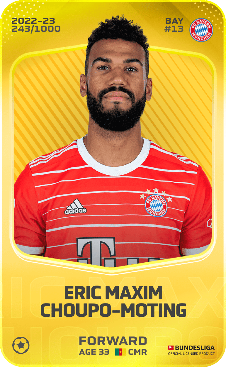 Eric Maxim Choupo-Moting 2022-23 • Limited 243/1000