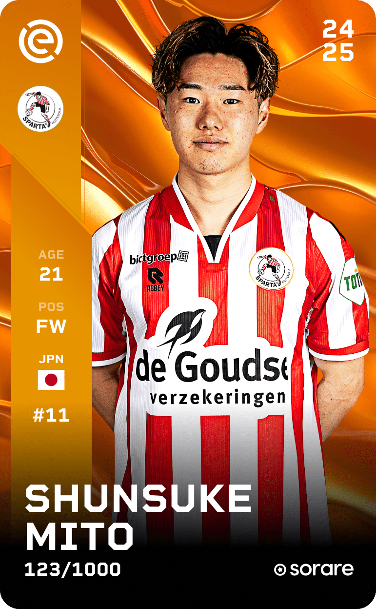 Shunsuke Mito 2024-25 • Limited 123/1000