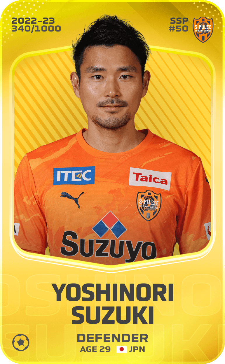 Yoshinori Suzuki 2022-23 • Limited 340/1000