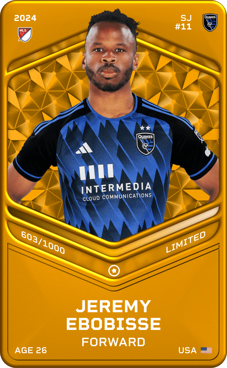 Jeremy Ebobisse 2024-25 • Limited 603/1000