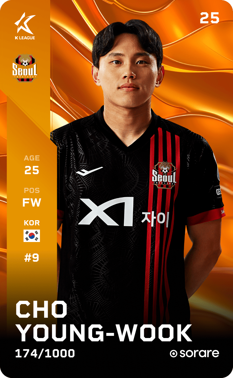Cho Young-Wook 2025-26 • Limited 174/1000