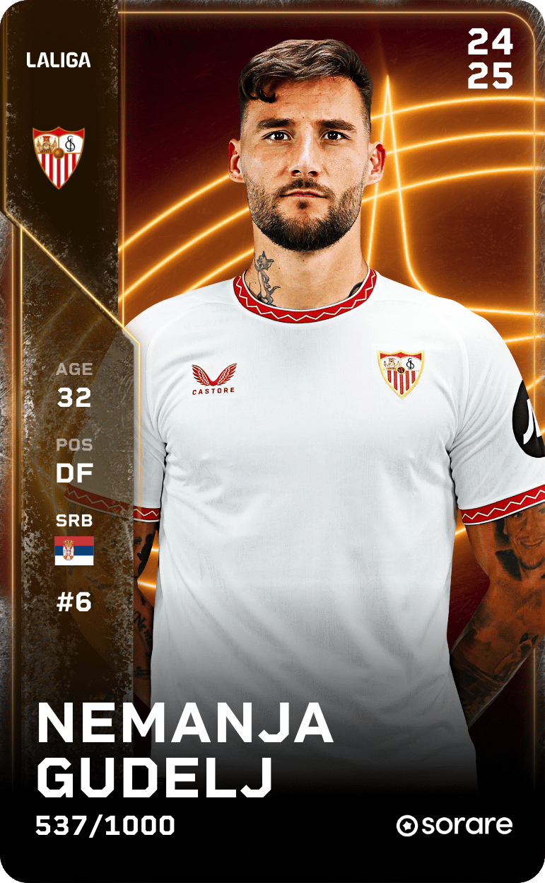 Nemanja Gudelj 2024-25 • Limited 537/1000