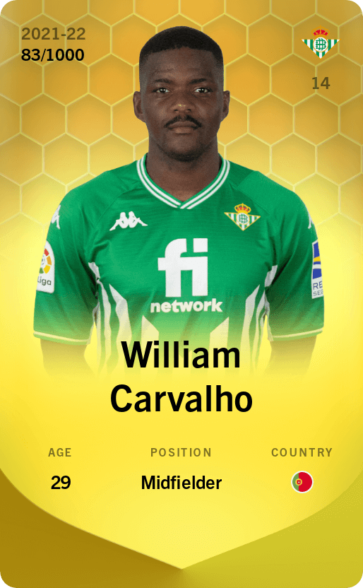 William Carvalho 2021-22 • Limited 83/1000