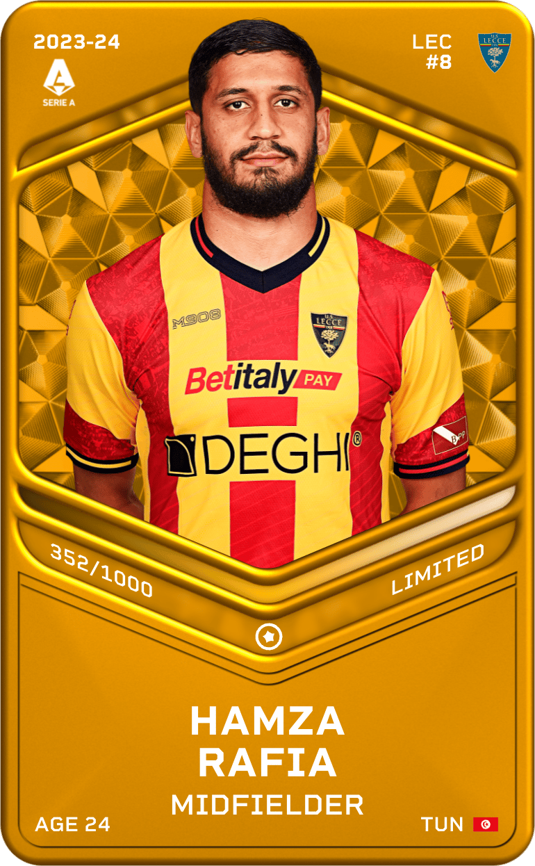 Hamza Rafia 2023-24 • Limited 352/1000