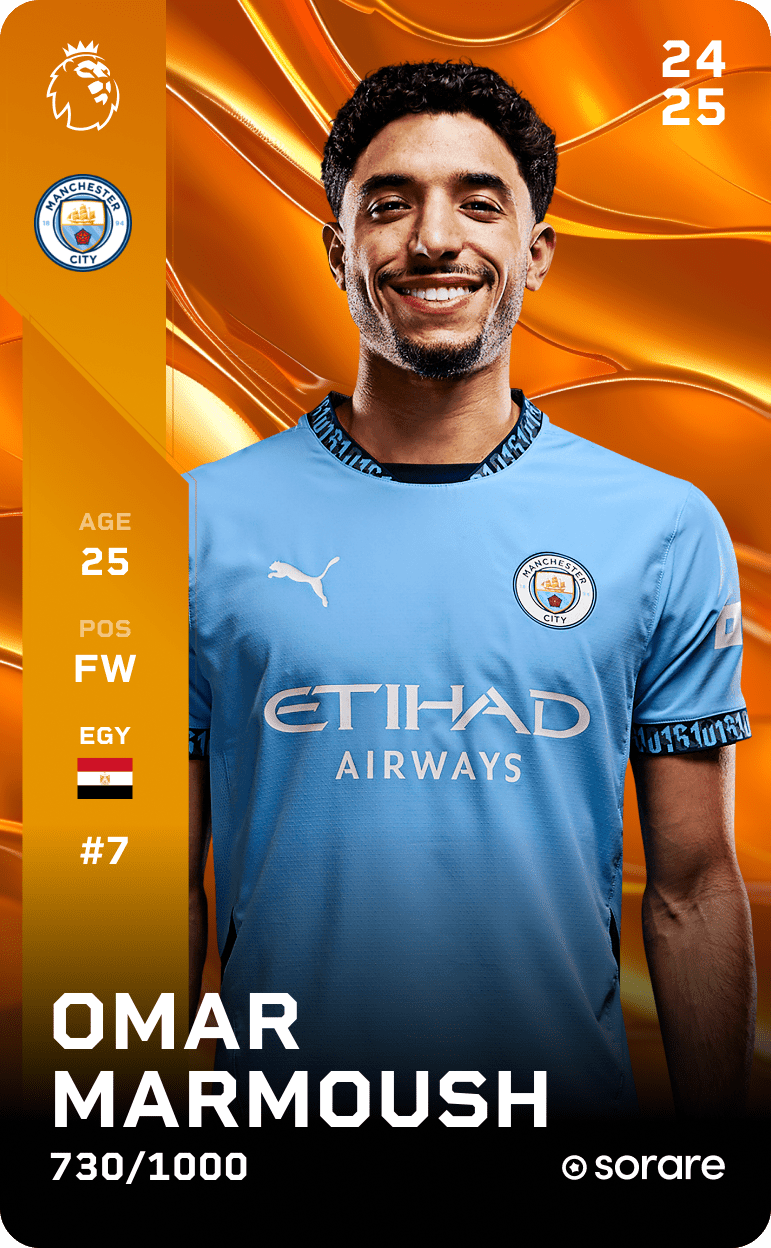 Omar Marmoush 2024-25 • Limited 730/1000