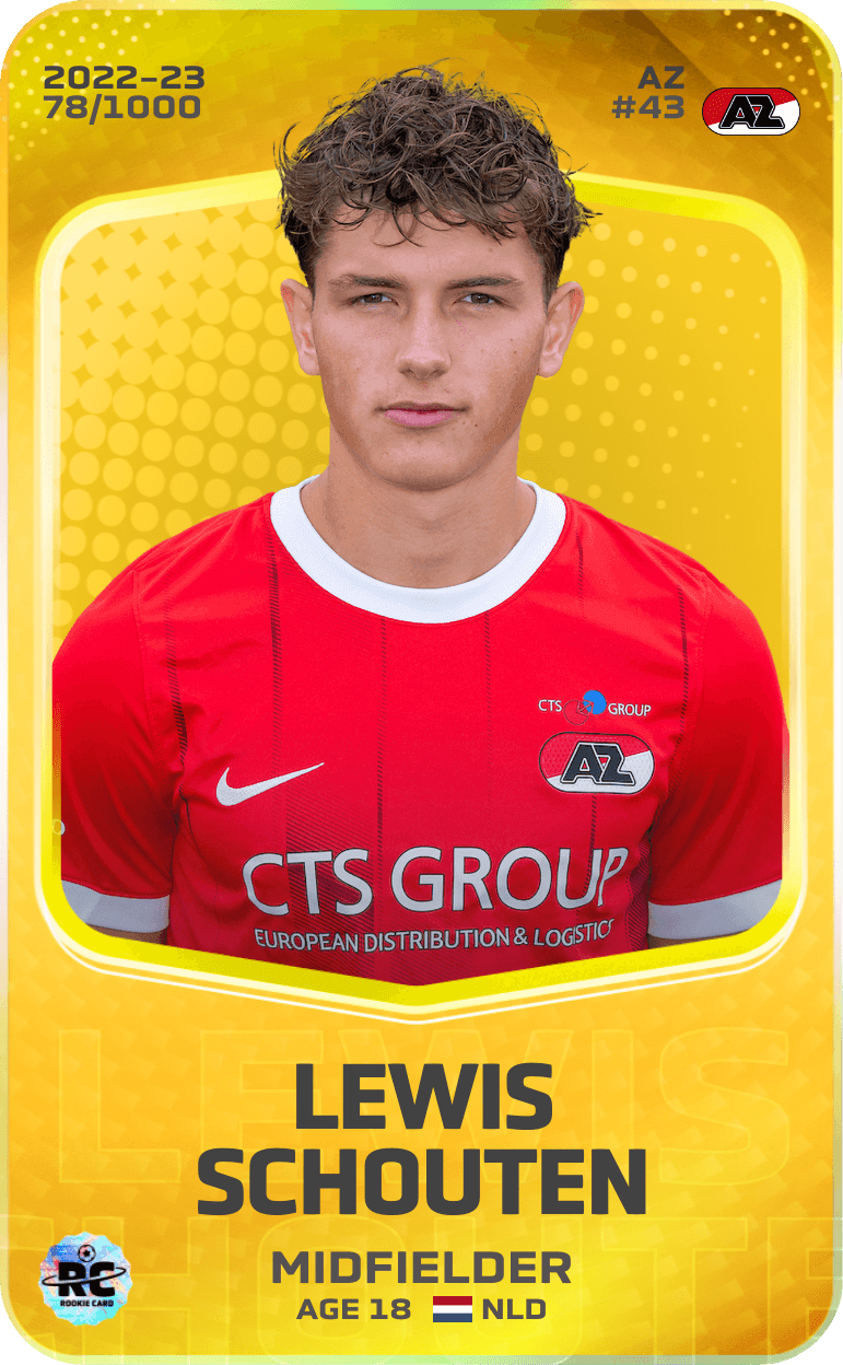Lewis Schouten 2022-23 • Limited 78/1000