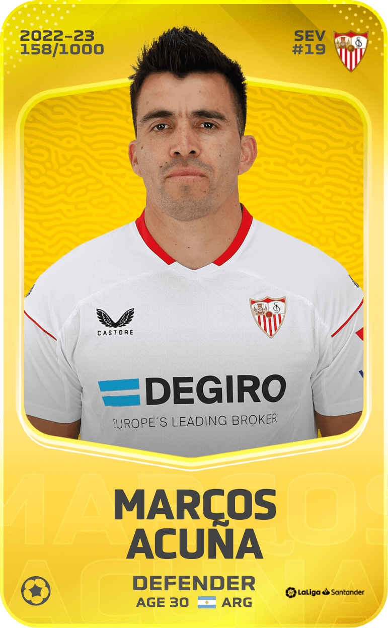 Marcos Acuña 2022-23 • Limited 158/1000