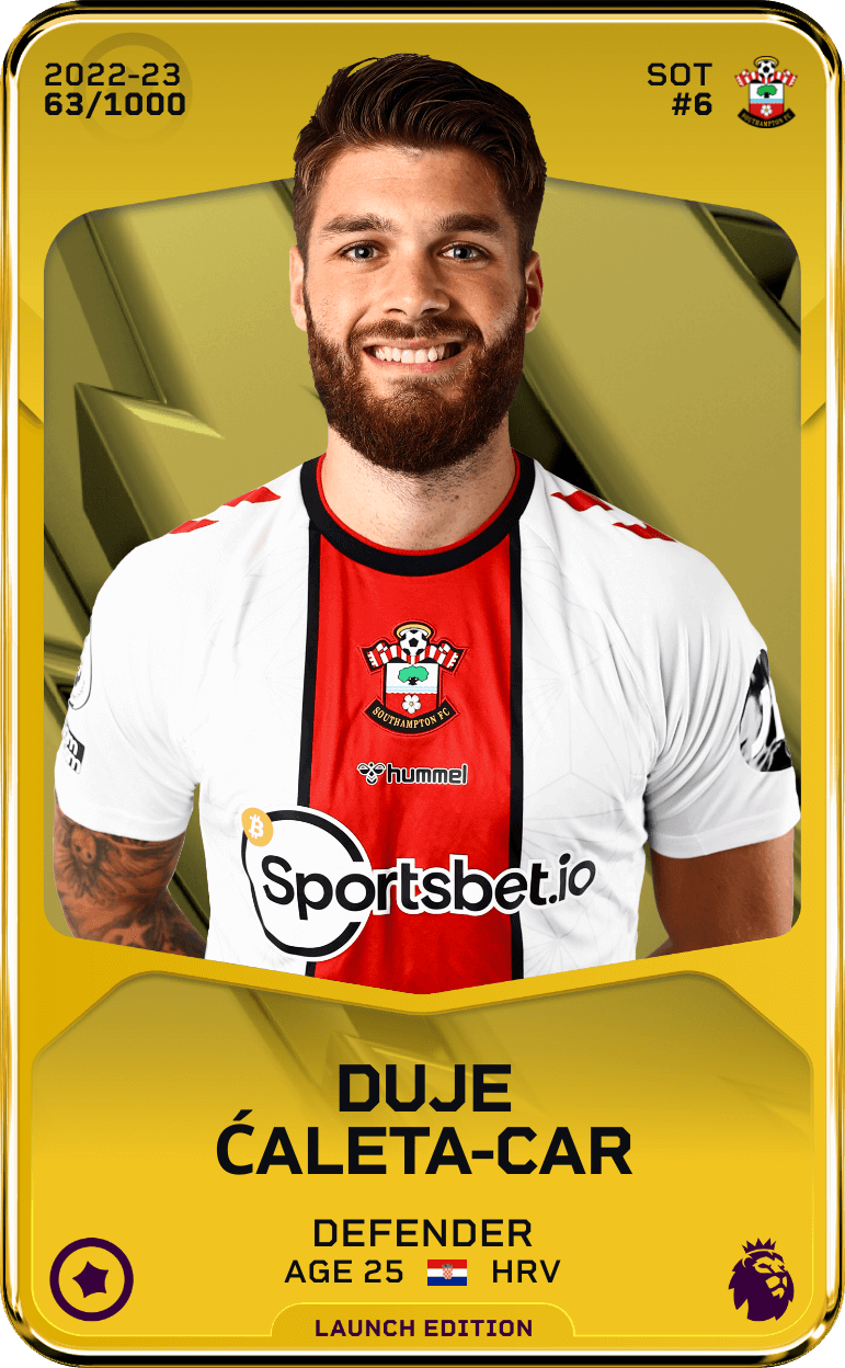 Duje Ćaleta-Car 2022-23 • Limited 63/1000