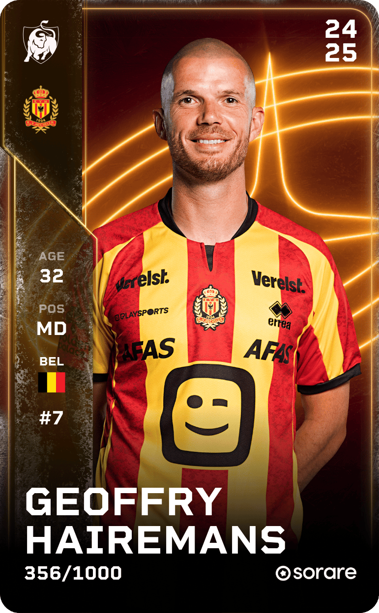Geoffry Hairemans 2024-25 • Limited 356/1000