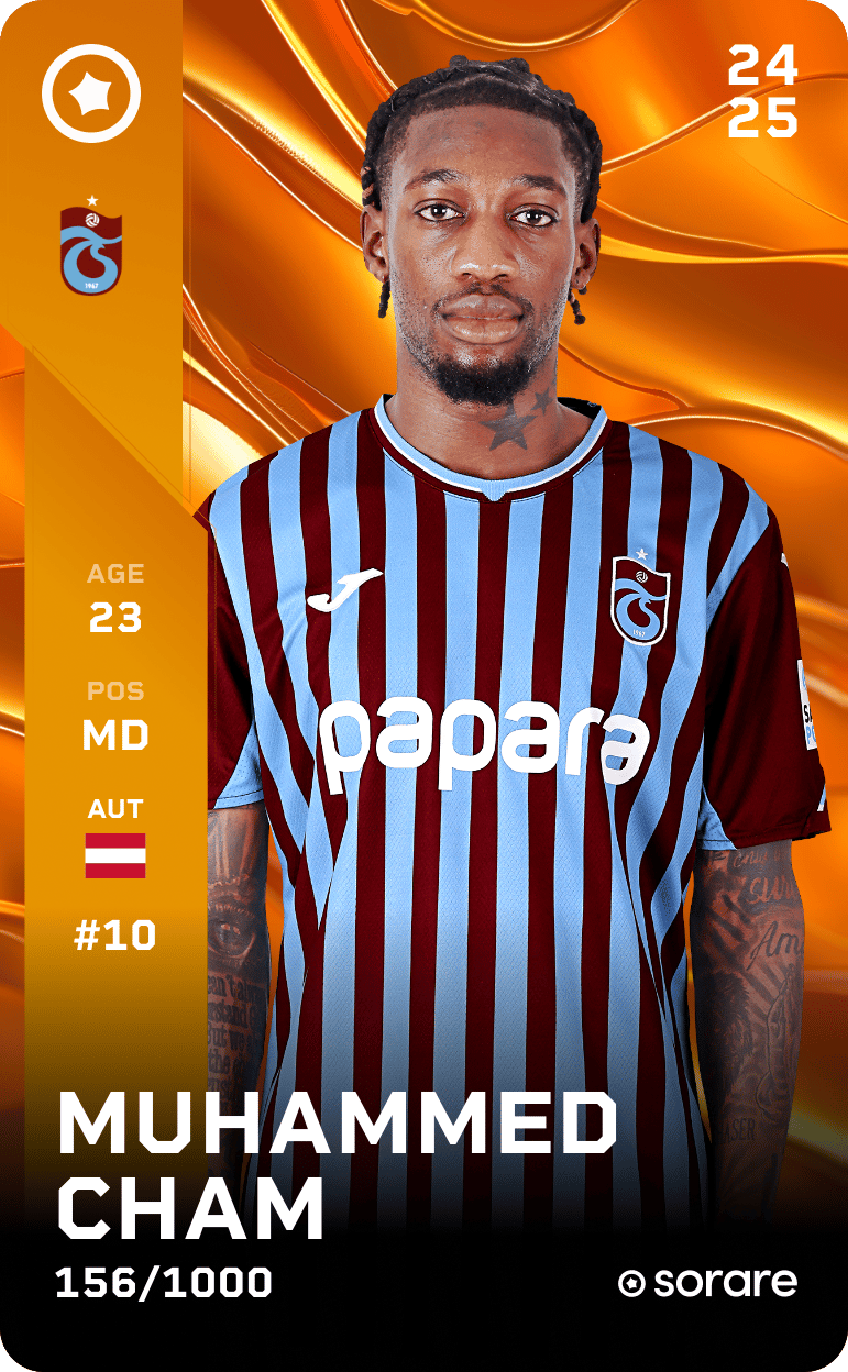 Muhammed Cham 2024-25 • Limited 156/1000