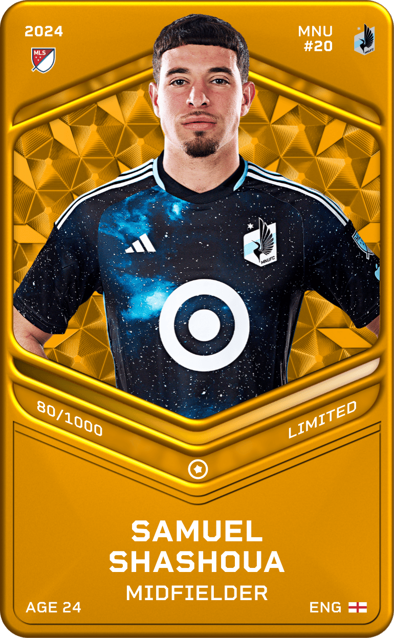 Samuel Shashoua 2024-25 • Limited 80/1000