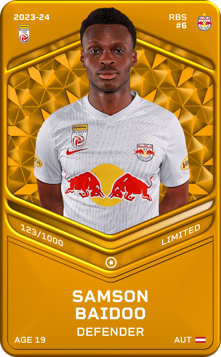 Samson Baidoo 2023-24 • Limited 123/1000