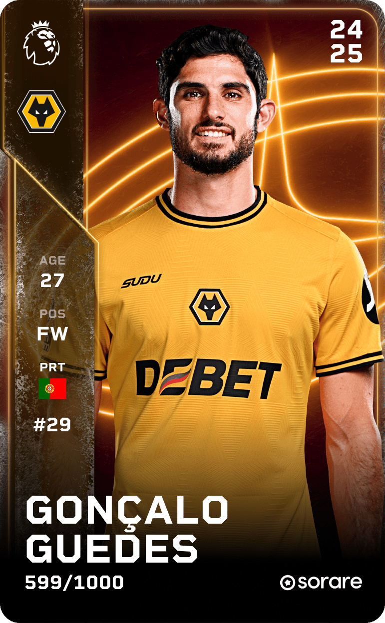 Gonçalo Guedes 2024-25 • Limited 599/1000