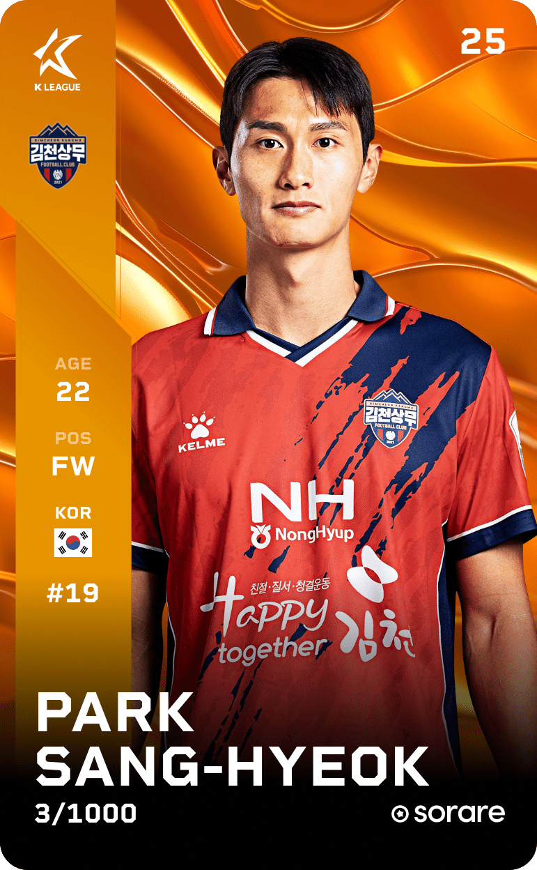 Park Sang-Hyeok 2025-26 • Limited 3/1000