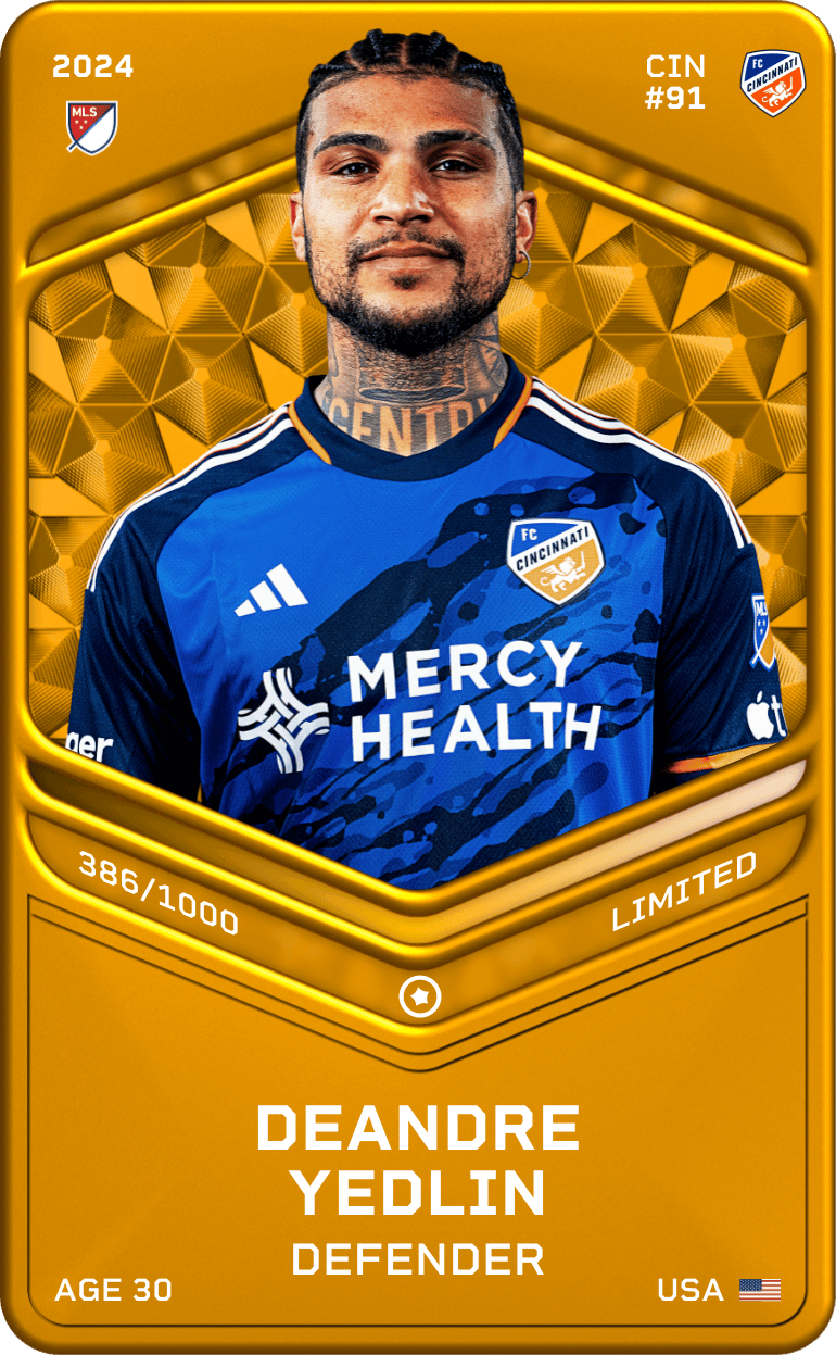 DeAndre Yedlin 2024-25 • Limited 386/1000