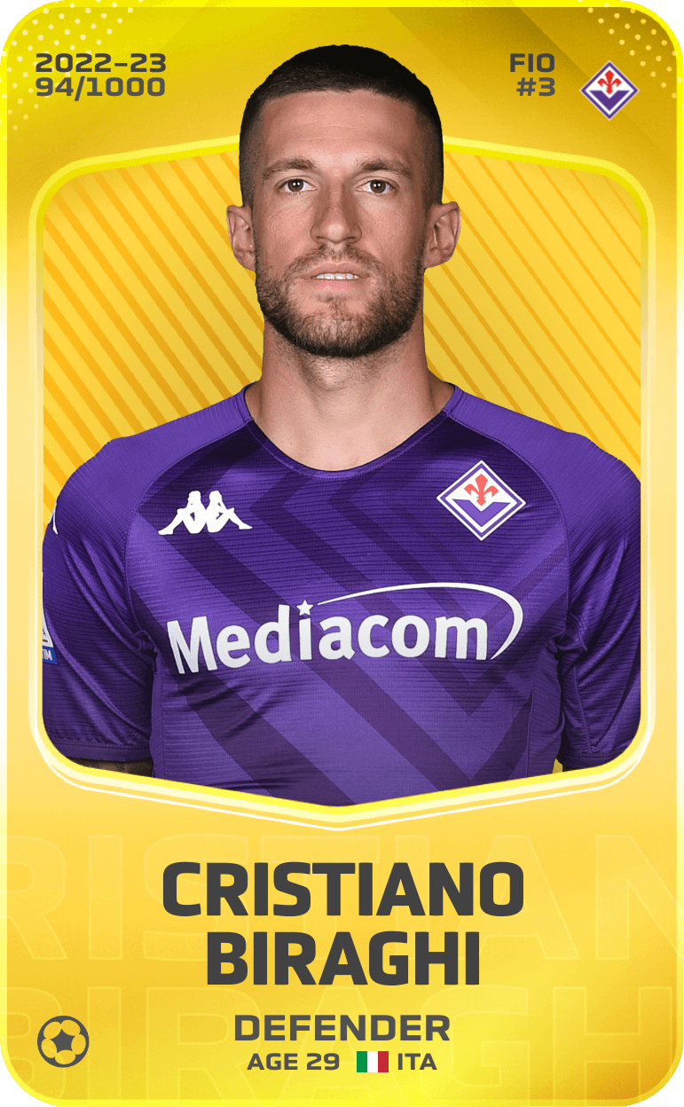 Cristiano Biraghi 2022-23 • Limited 94/1000