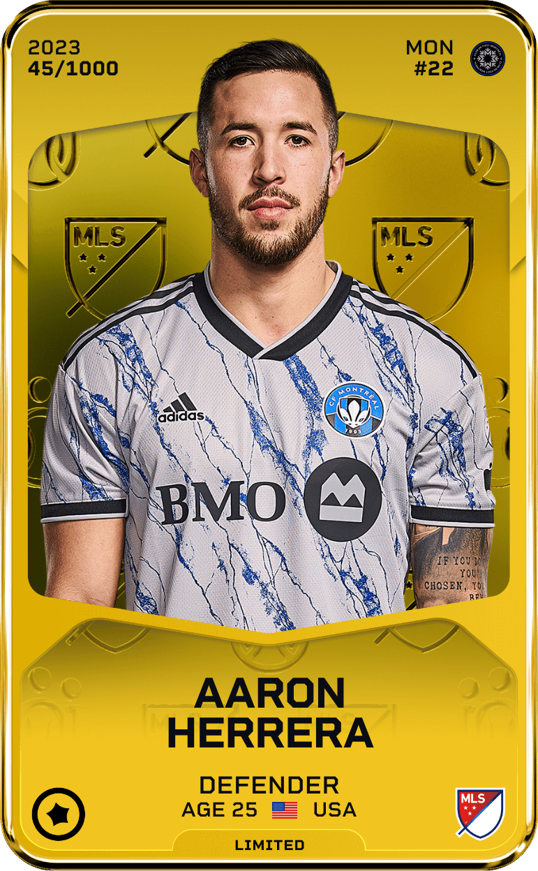 Aaron Herrera 2023-24 • Limited 45/1000