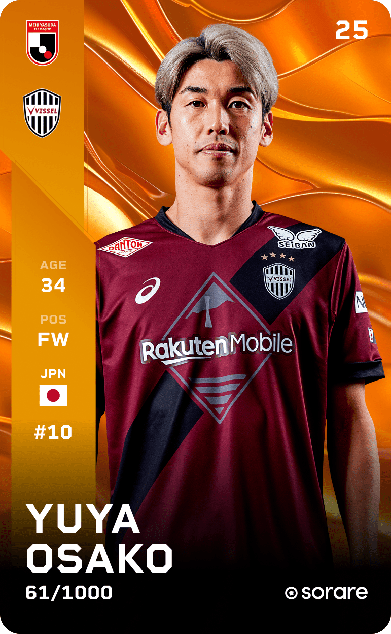 Yuya Osako 2025-26 • Limited 61/1000