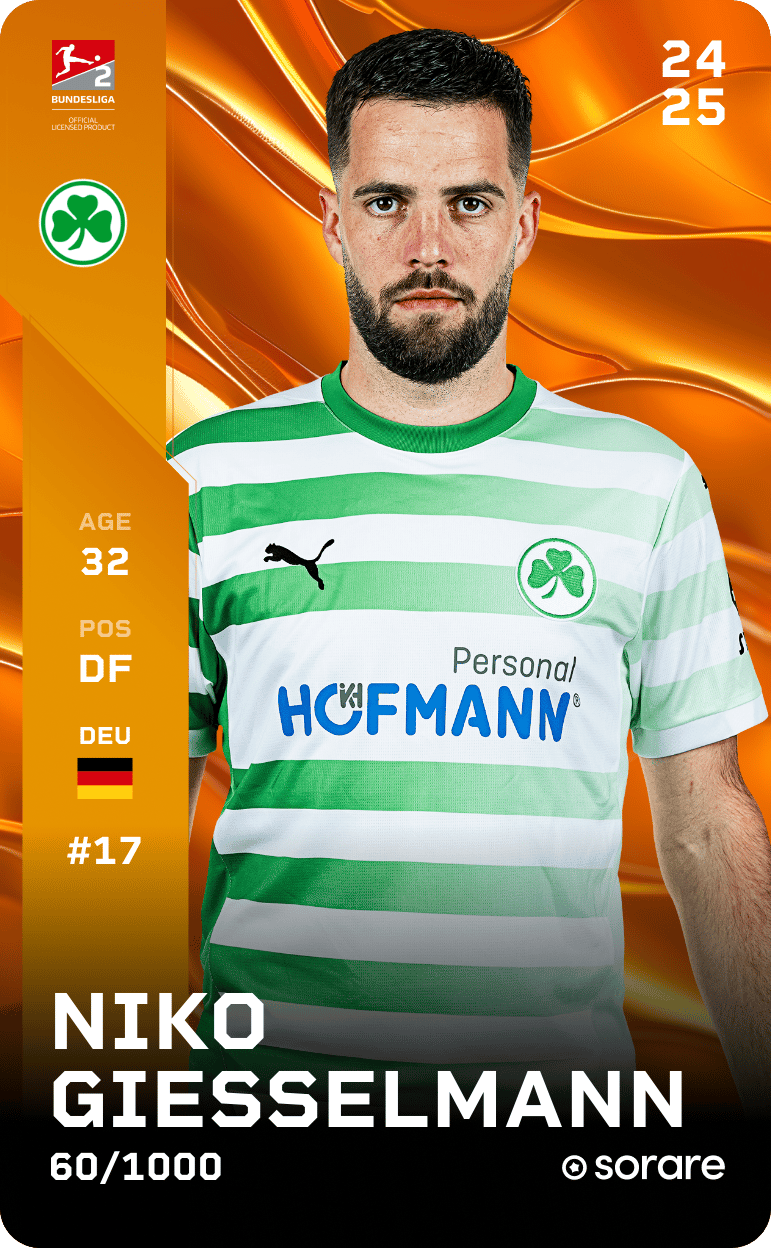 Niko Gießelmann 2024-25 • Limited 60/1000