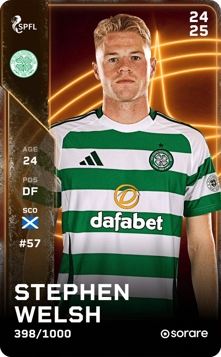 Stephen Welsh 2024-25 • Limited 398/1000