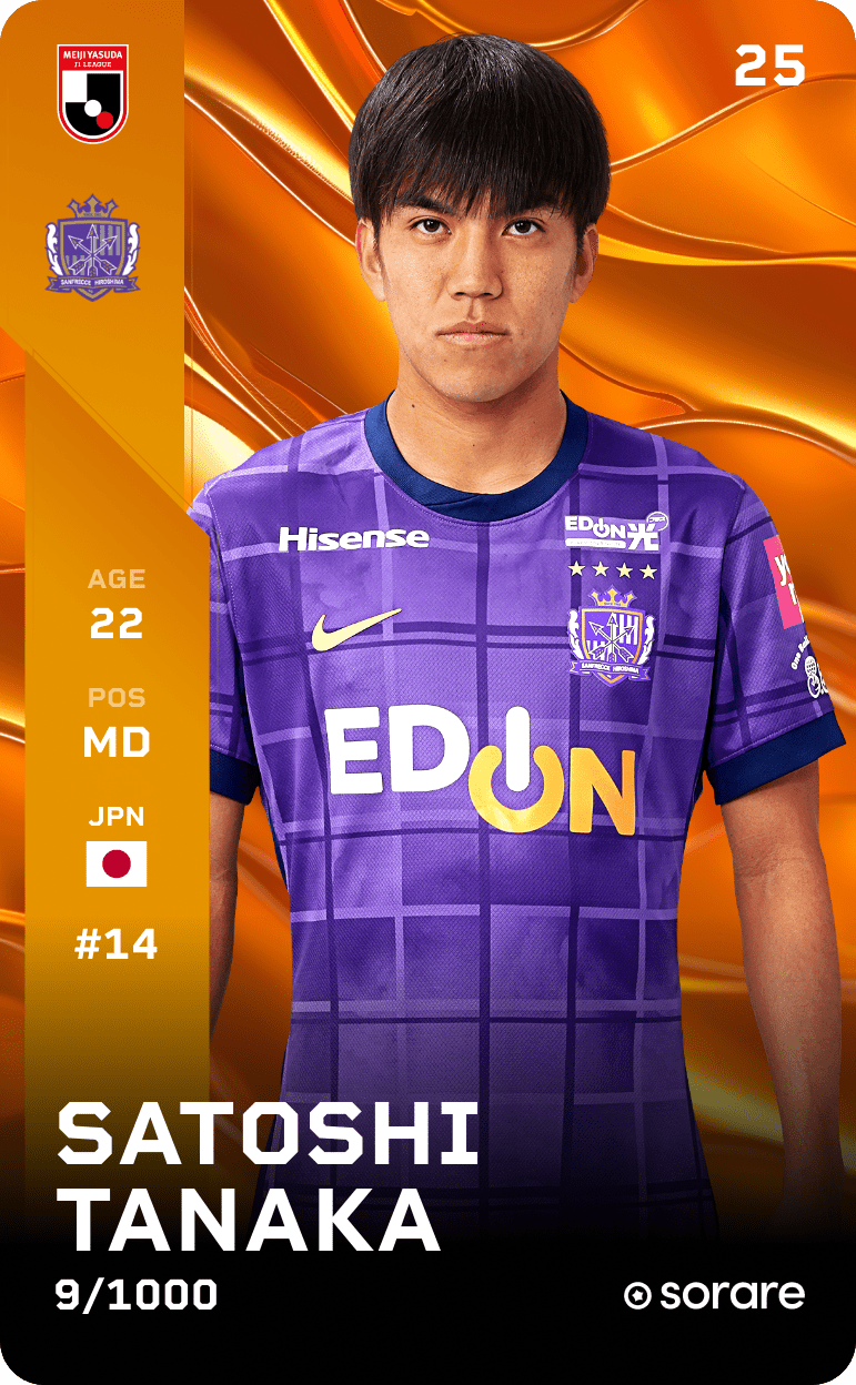 Satoshi Tanaka 2025-26 • Limited 9/1000