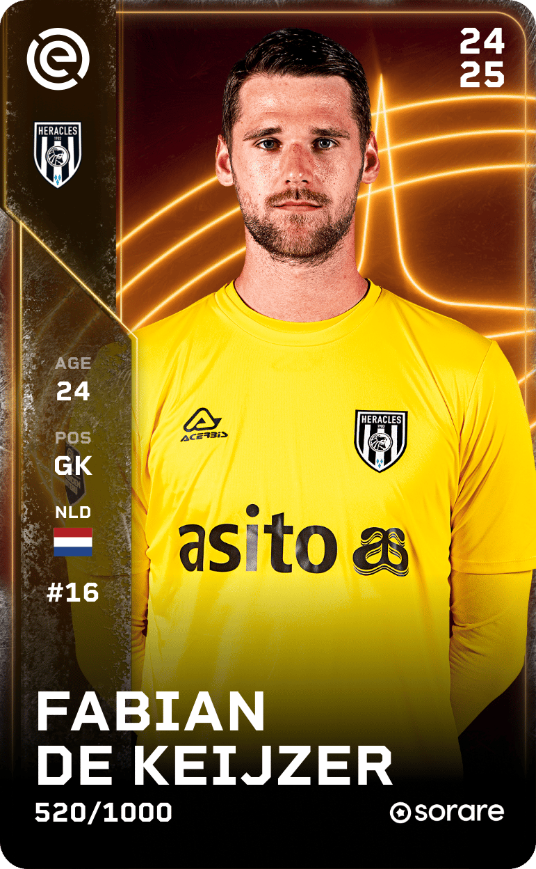 Fabian de Keijzer 2024-25 • Limited 520/1000