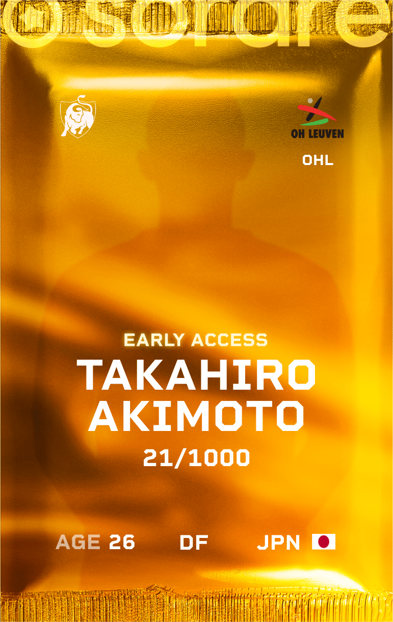Takahiro Akimoto 2024-25 • Limited 21/1000