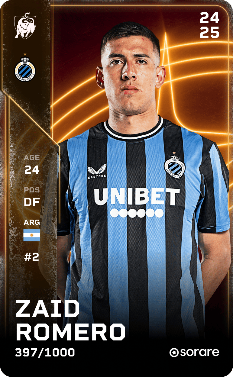Zaid Romero 2024-25 • Limited 397/1000
