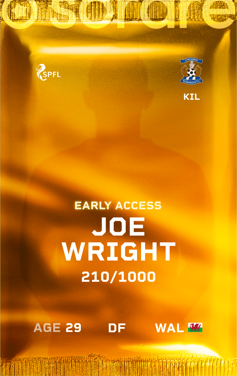 Joe Wright 2024-25 • Limited 210/1000
