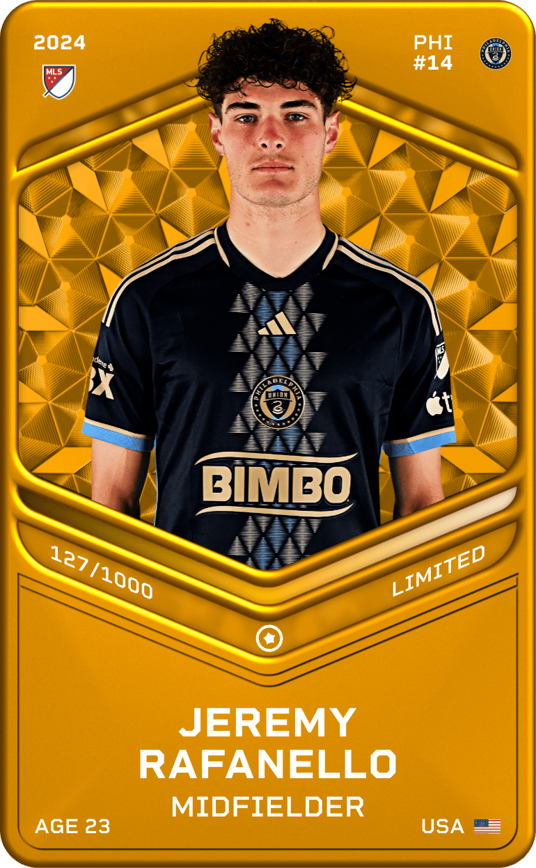 Jeremy Rafanello 2024-25 • Limited 127/1000